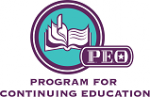 P.E.O. Program for Continuing Education Logo
